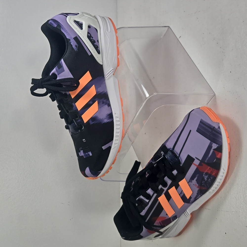 Adidas Zx Flux Torsion Purple Geometeric Sneakers Mens 7